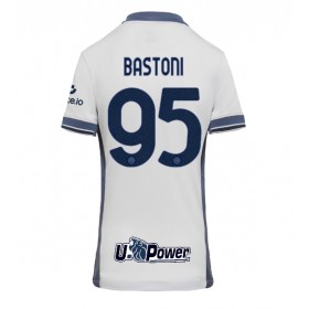 Inter Milan Alessandro Bastoni #95 Borta Kläder Dam 2024-25 Kortärmad